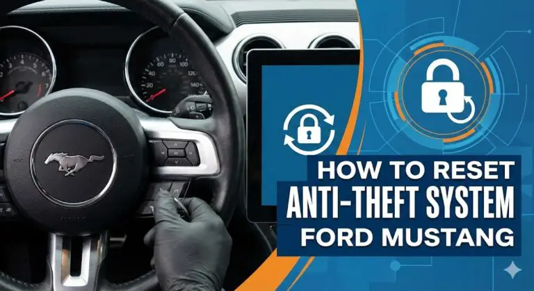 how to reset anti theft system ford mustang