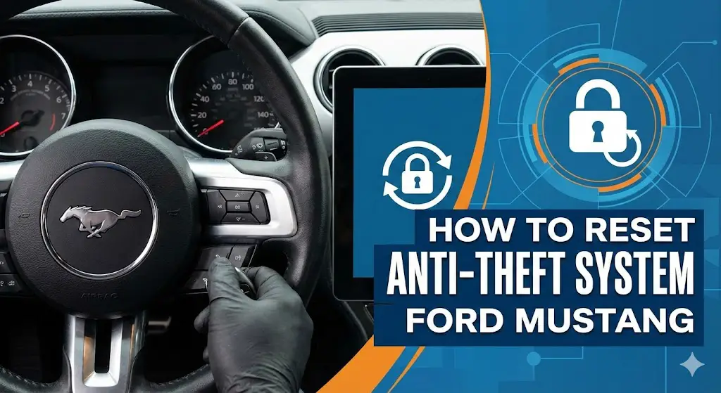 how to reset anti theft system ford mustang