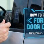 how to reset ford door code