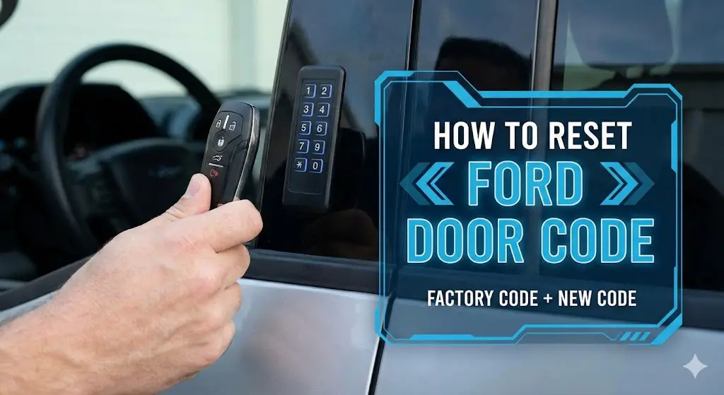 how to reset ford door code