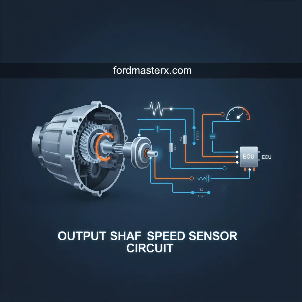 output shaft speed sensor circuit