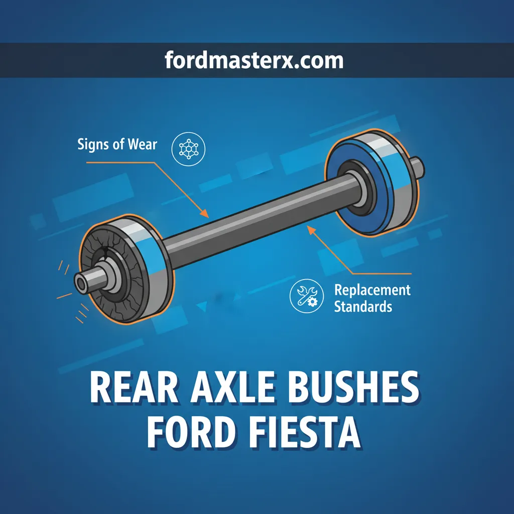 rear axle bushes ford fiesta