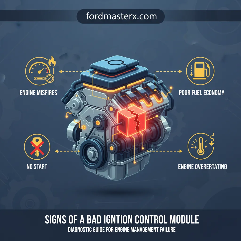 signs of a bad ignition control module