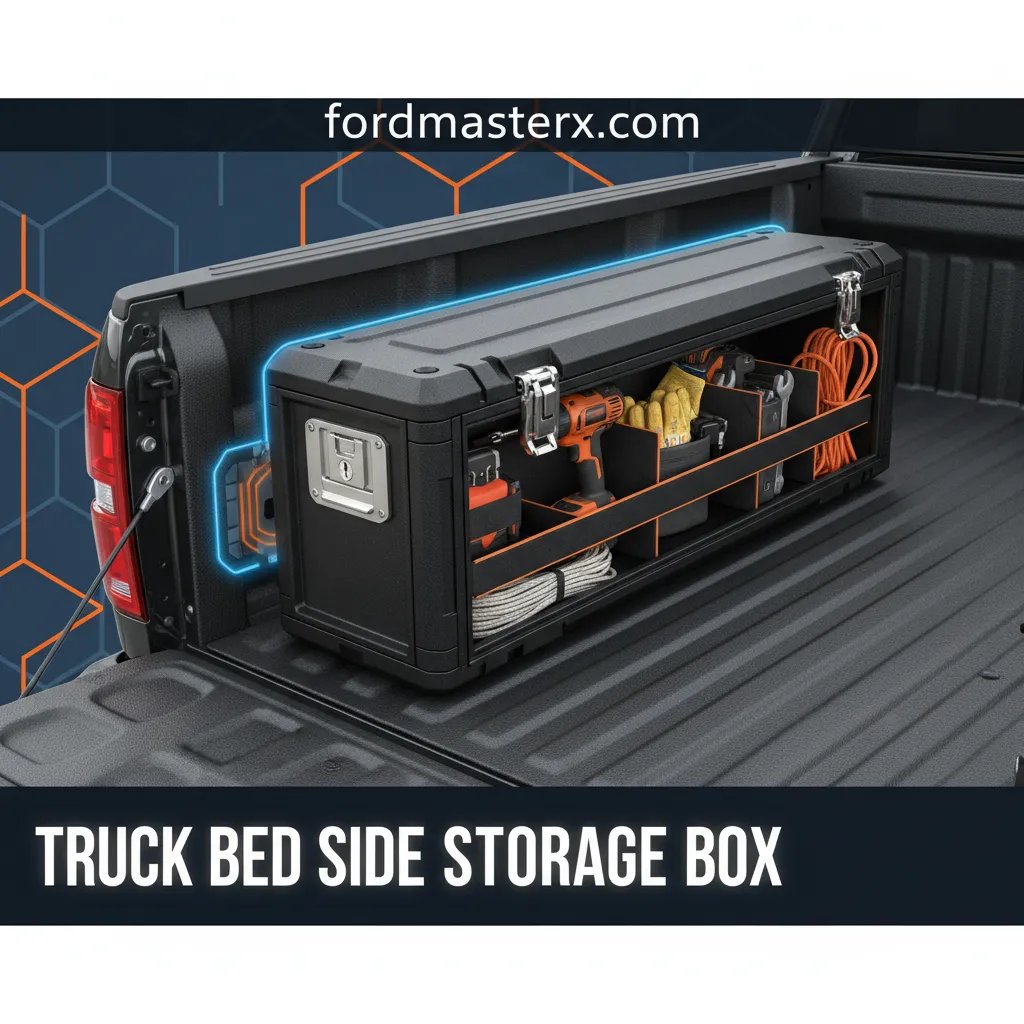 truck bed side storage box