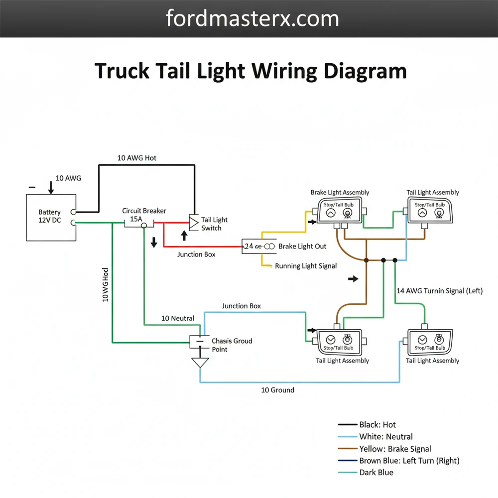 Truck Tail Light Wiring Diagram: Easy Setup Guide