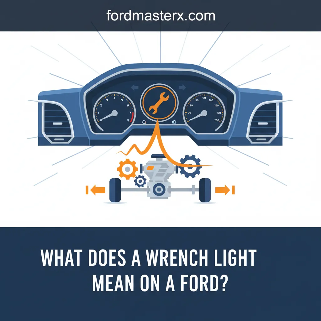 what does a wrench light mean on a ford