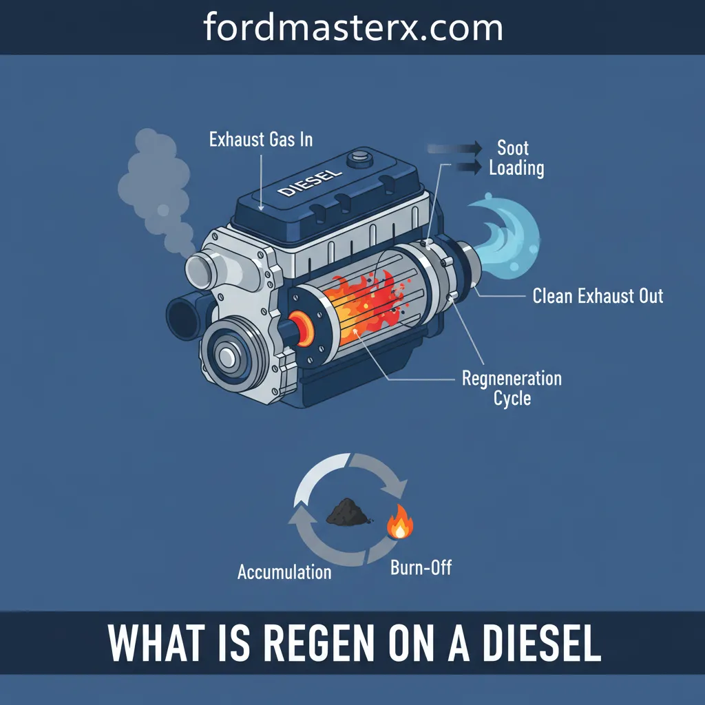 what is regen on a diesel