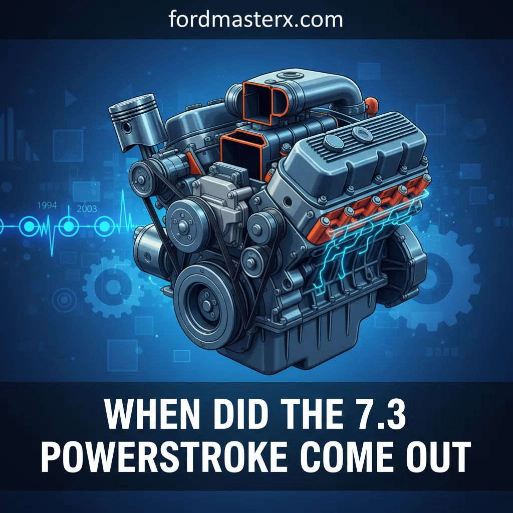 when did the 7.3 powerstroke come out