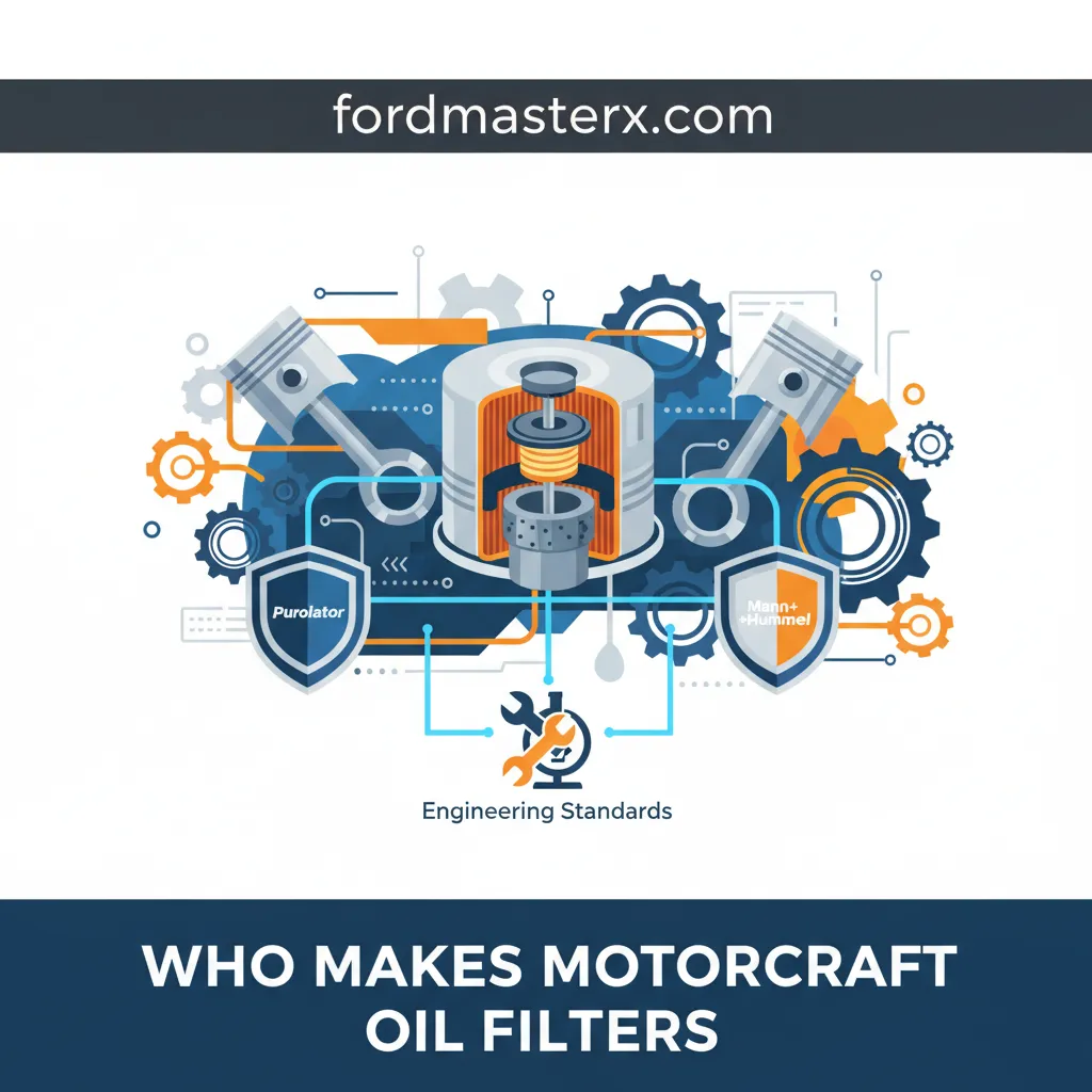 who makes motorcraft oil filters
