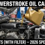 6.7 powerstroke oil capacity with filter