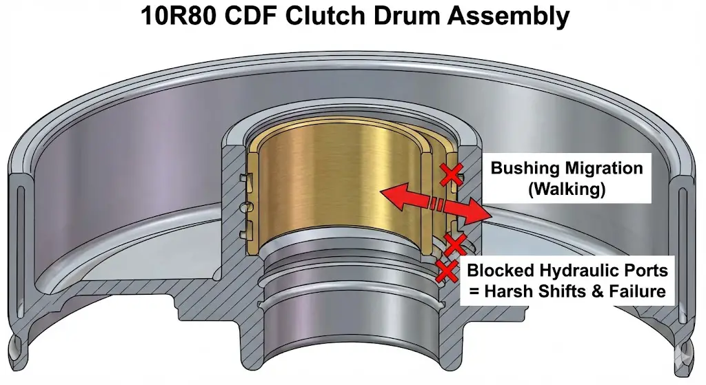 CDF Clutch Drum Defect