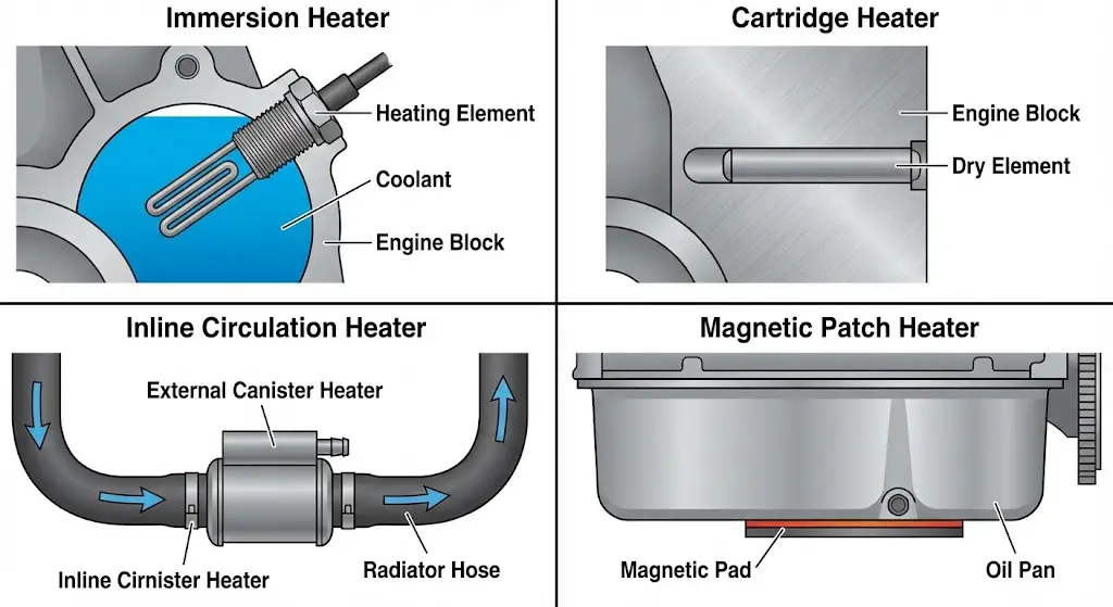 Classification of Heating Elements