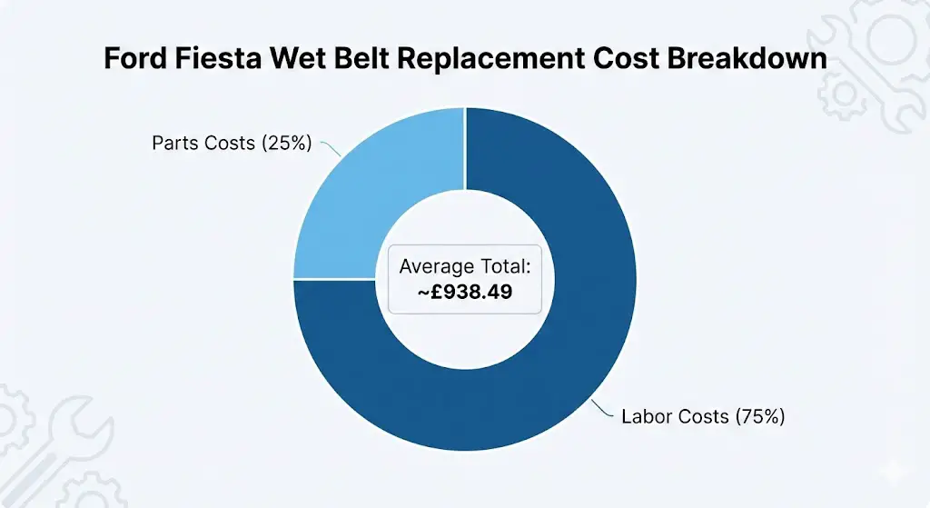 Ford Fiesta Wet Belt Replacement Cost Breakdown