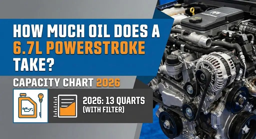 How Much Oil Does a 6.7 Powerstroke Take