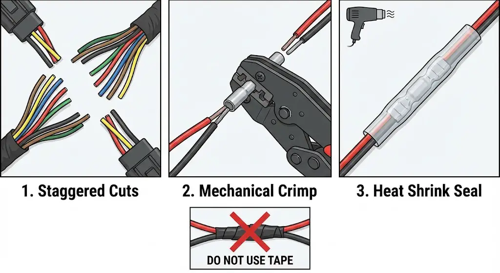 Pigtail Replacement and Harness Splicing Standards