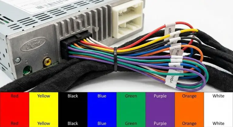 Ford Radio Wiring Harness Color Codes