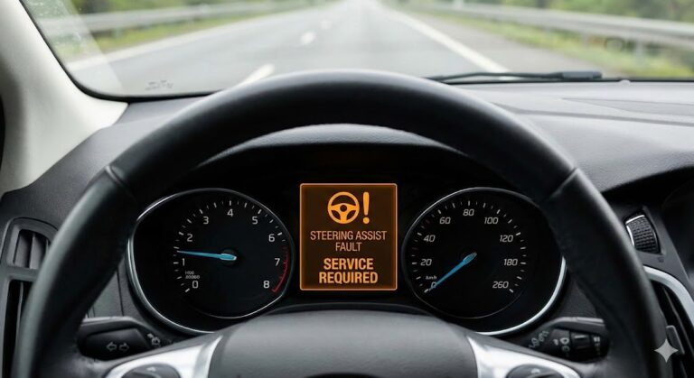 steering assist fault service required