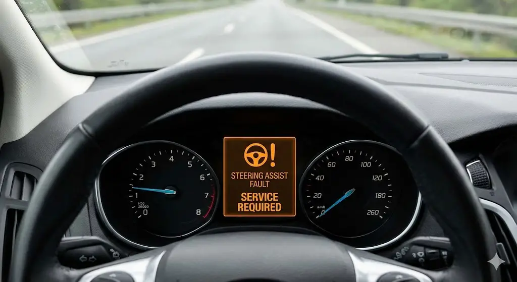 steering assist fault service required