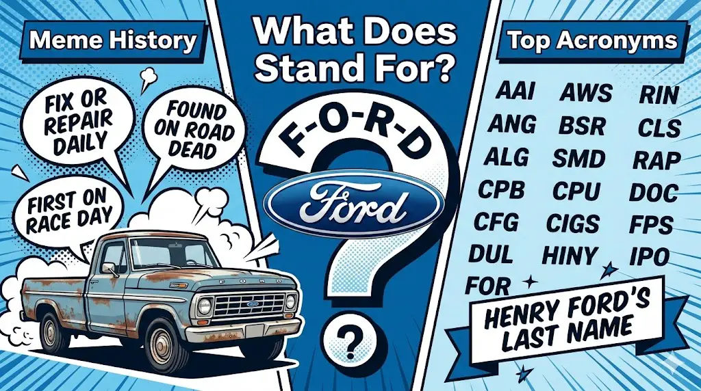what does ford stand for meme