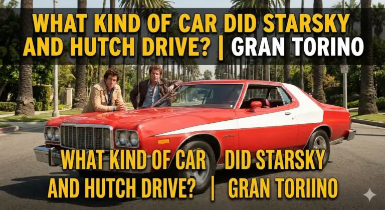what kind of car did starsky and hutch drive