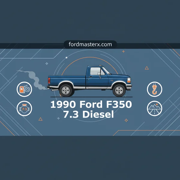 1990 Ford F350 7.3 Diesel: Specs, Reliability & Buyer Guide