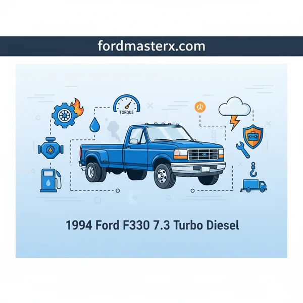 1994 Ford F350 7.3 Turbo Diesel: IDI vs. Powerstroke Guide