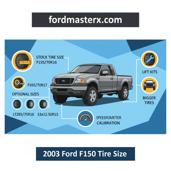 2003 Ford F150 Tire Size Guide: Trims, Rims & Torque Specs