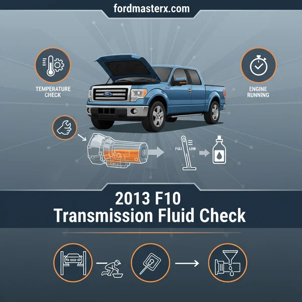 2013 f150 transmission fluid check featured