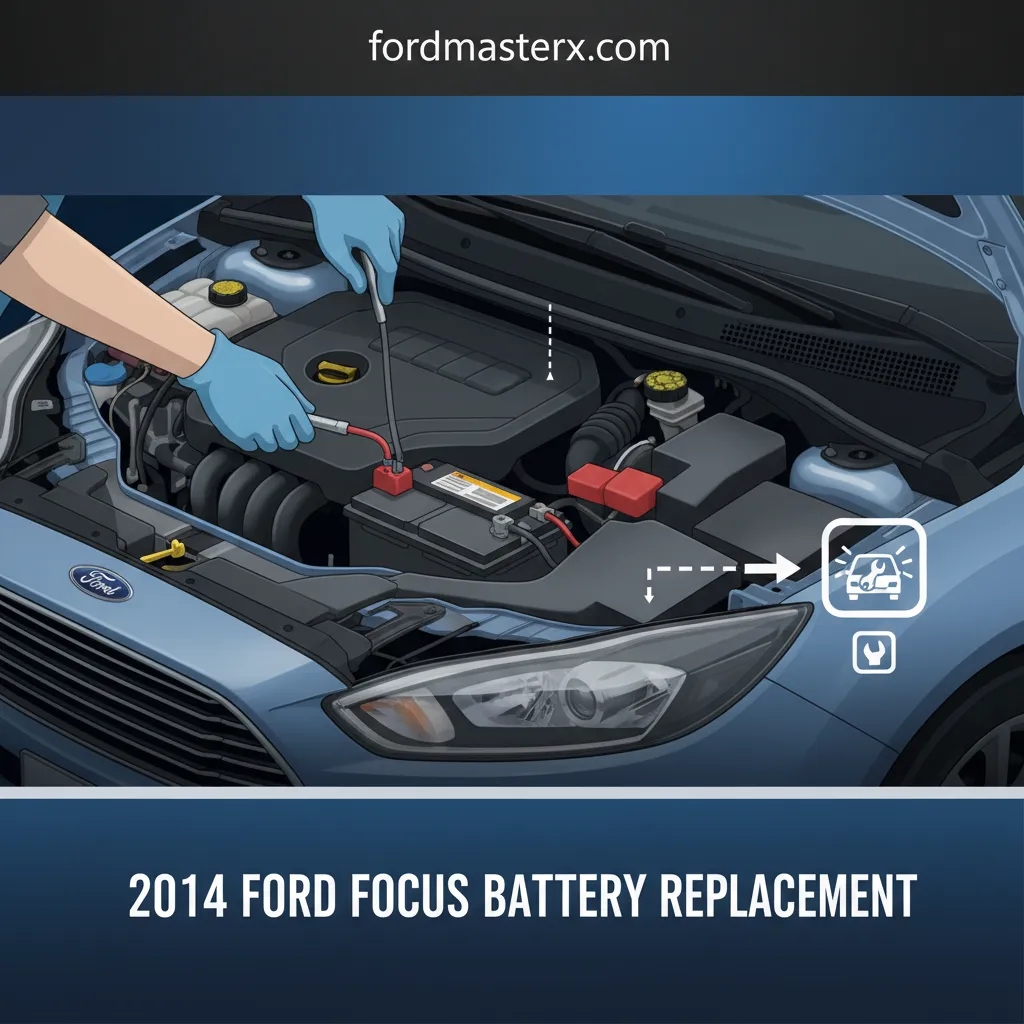 2014 ford focus battery replacement