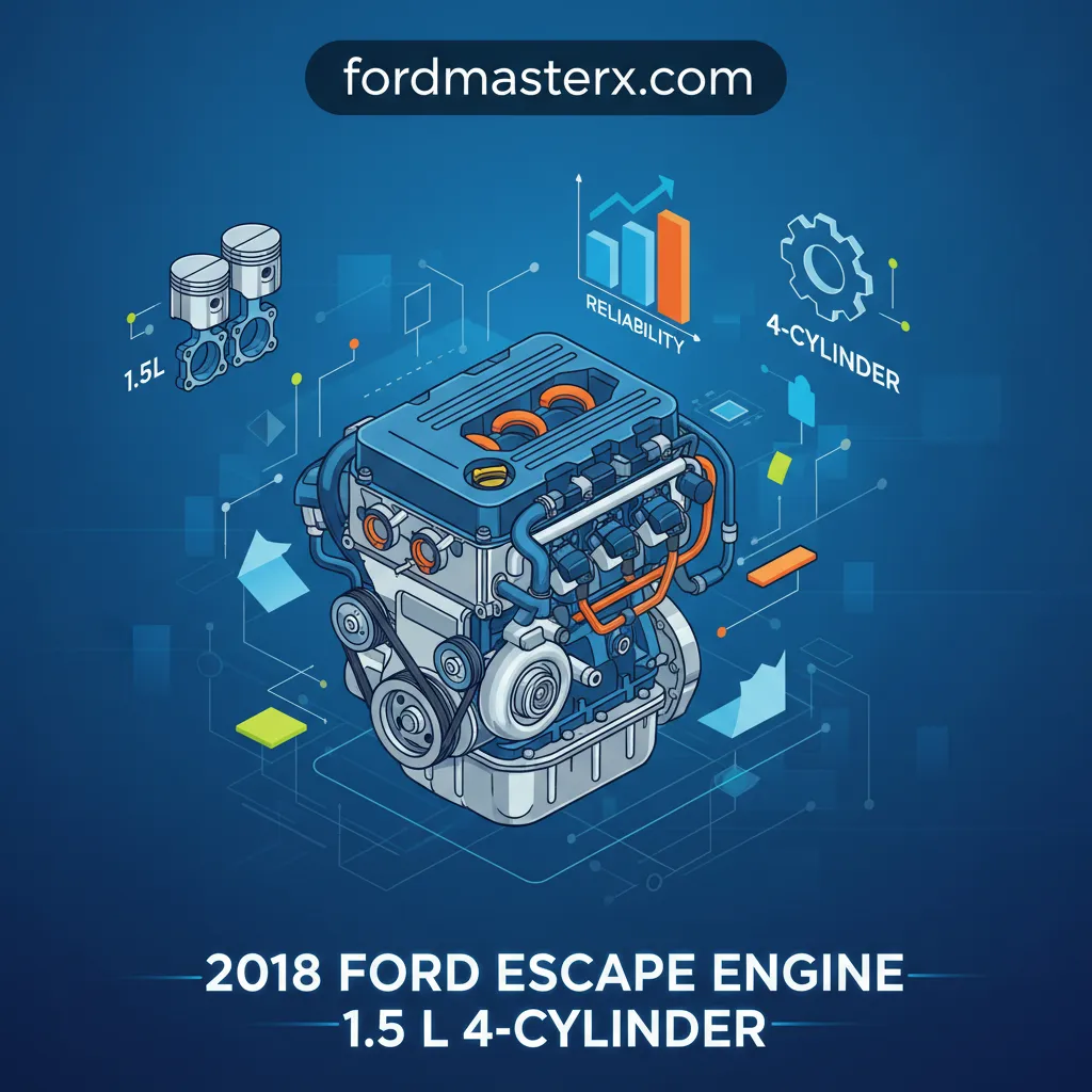 2018 ford escape engine 1.5 l 4-cylinder