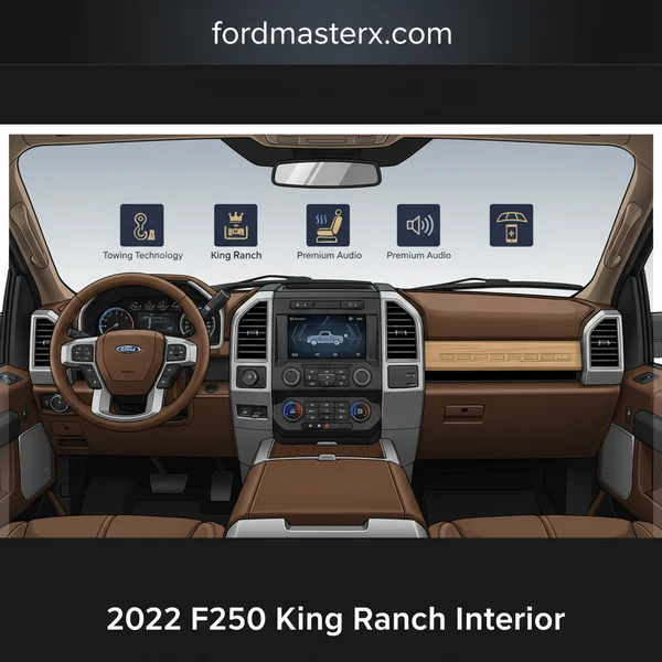2022 F-250 King Ranch Interior: Luxury Meets Technology