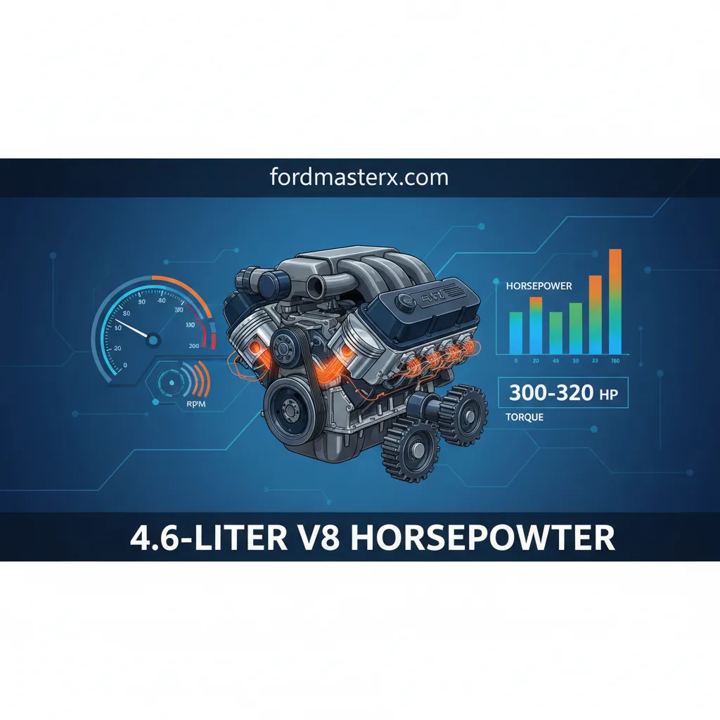 4.6-liter v8 horsepower