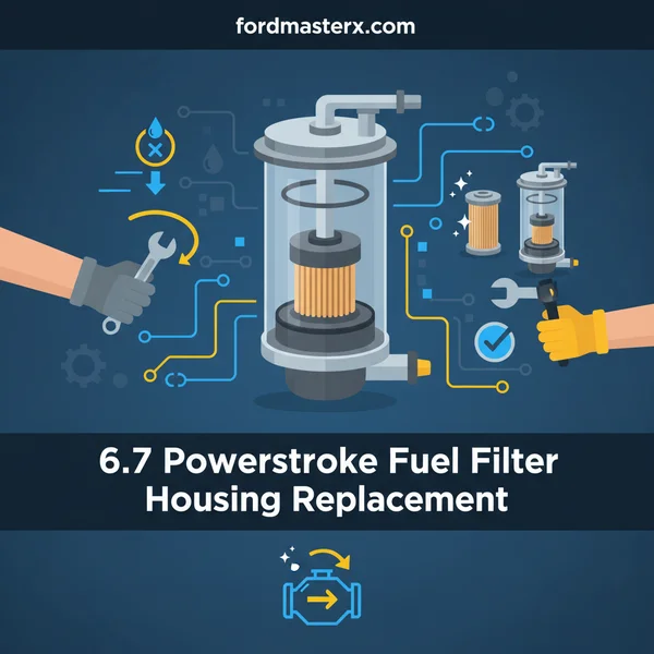 6 7 powerstroke fuel filter housing repl featured