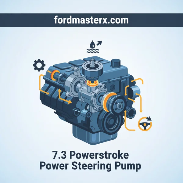 7 3 powerstroke power steering pump featured