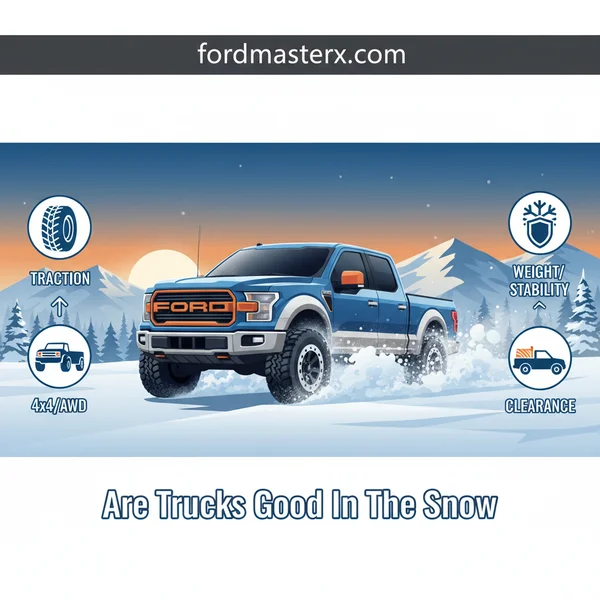 are trucks good in the snow featured