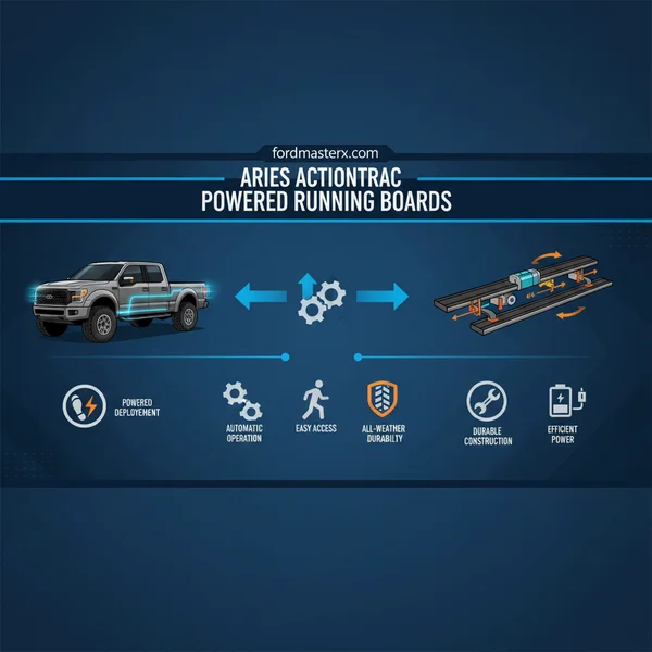 Aries ActionTrac Powered Running Boards: Features & Fitment