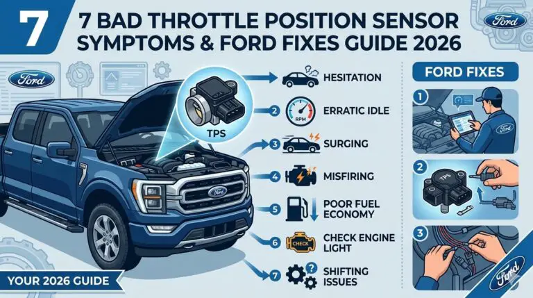 bad throttle position sensor symptoms