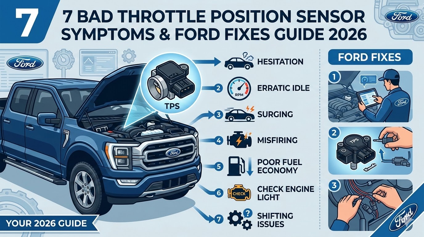 bad throttle position sensor symptoms