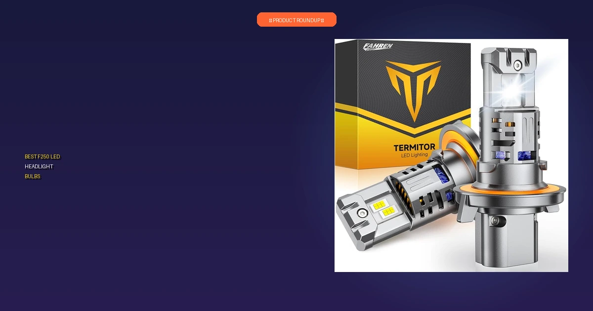 best f250 led headlight bulbs roundup 1