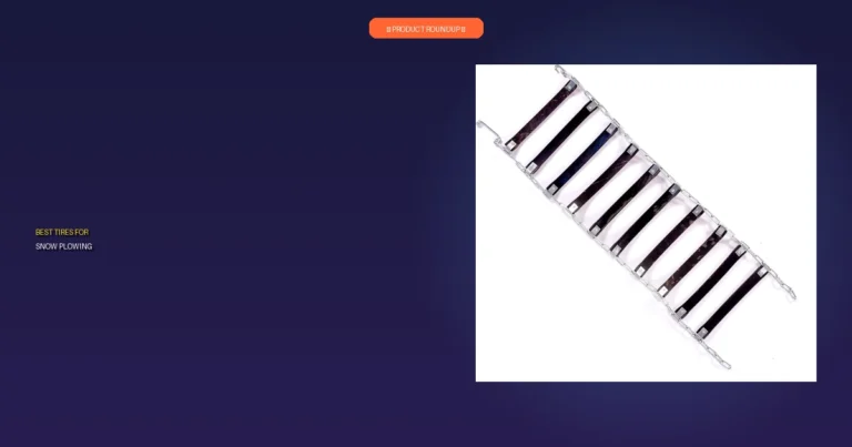 7 Best Tires for Snow Plowing: Expert Picks for Maximum Traction