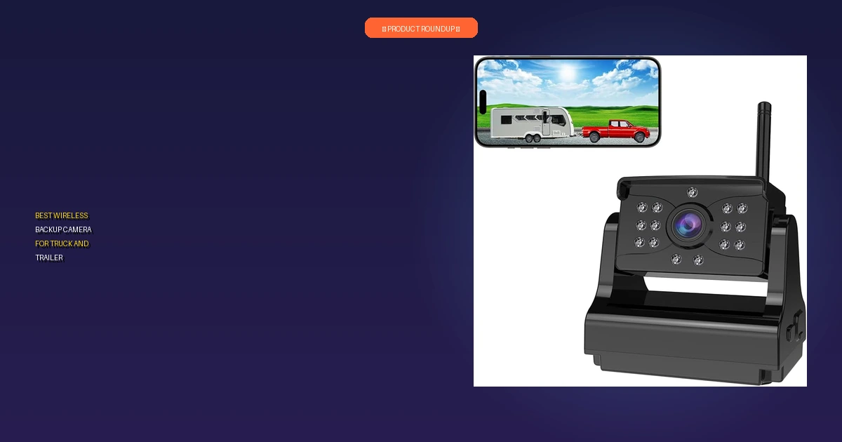 best wireless backup camera for truck an roundup