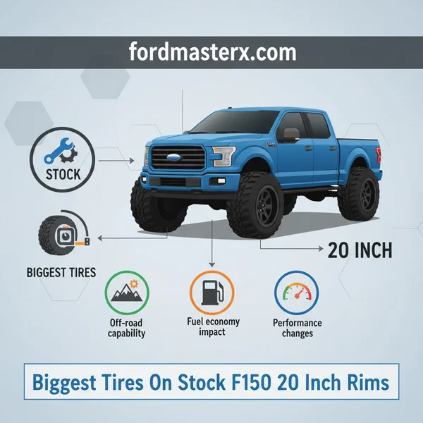 Biggest Tires on Stock F-150 20-Inch Rims: No-Rub Guide