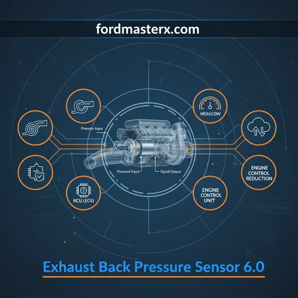exhaust back pressure sensor 6 0 featured