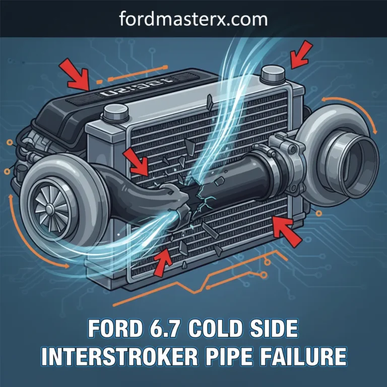 Ford 6.7 Cold Side Intercooler Pipe Failure: Causes, Diagnostic Symptoms, And Permanent Upgrades