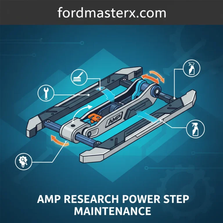 Amp Research Power Step Maintenance: Procedures For Prolonging Retractable Running Board Performance