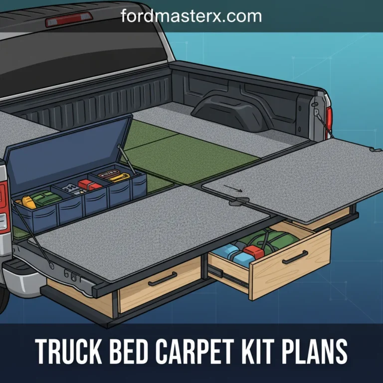 Truck Bed Carpet Kit Plans For Custom Storage And Comfort