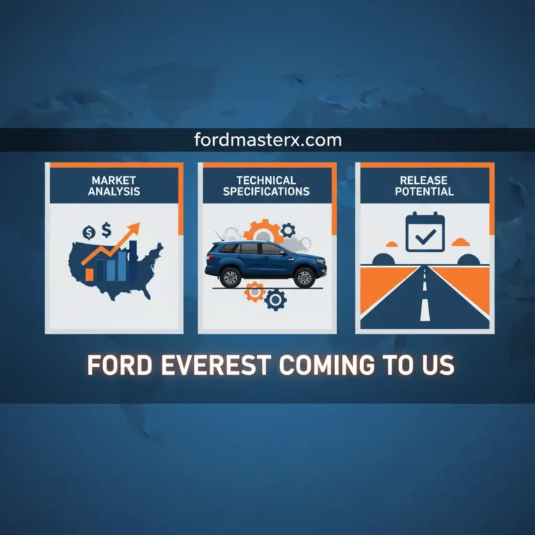 Ford Everest Coming To Us: Market Analysis, Technical Specifications, And Release Potential