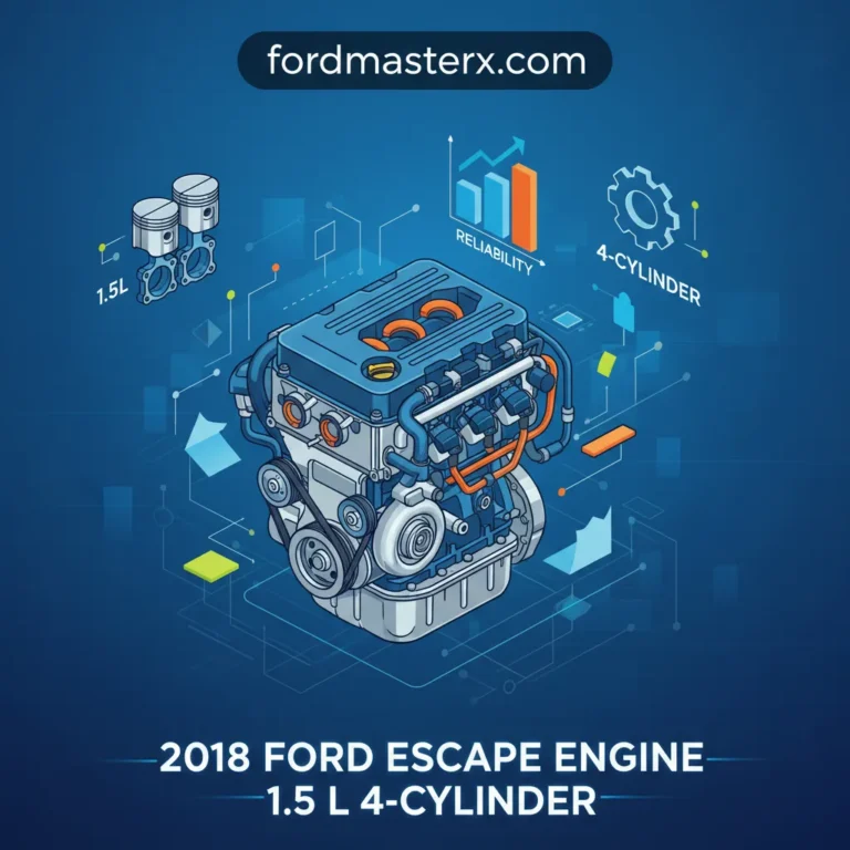 2018 Ford Escape Engine 1.5 L 4-Cylinder: Technical Specifications And Reliability Analysis