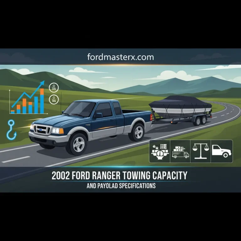 2002 Ford Ranger Towing Capacity And Payload Specifications