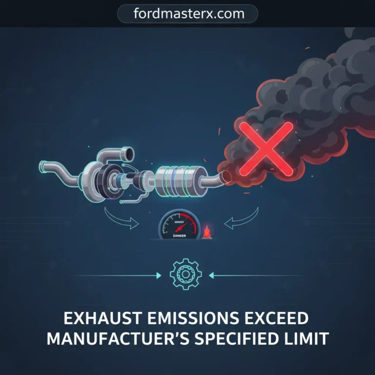 Exhaust Emissions Exceed Manufacturer’S Specified Limit: Technical Causes And Professional Solutions